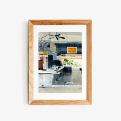 Lazy Afternoon Giclée Print A5