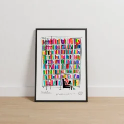 Library 2 Giclée Print
