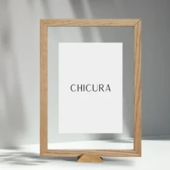 Linia Frame A4 Oak Incl Frame Stand