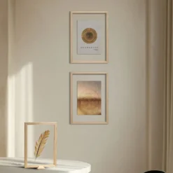 Linia Frame A4 Oak Incl Frame Stand