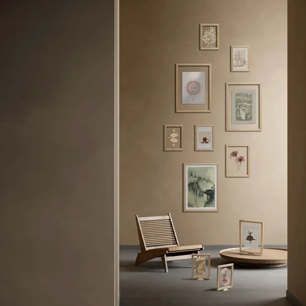 Linia Frame A4 Oak Incl Frame Stand