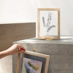 Linia Frame A5 Oak Incl Frame Stand