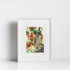 Lobo Lopez Giclée Print A4