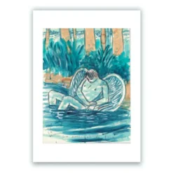 Lorca "Arcángel de Frío" Giclée Print