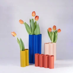 Álvaro Vase S Matte Ocher