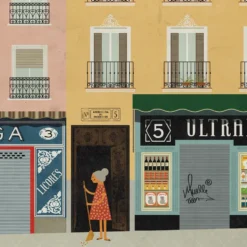 Madrid Giclée Print