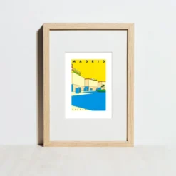 Madrid - Puerta del Sol Giclée Print A5