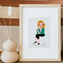 Marilyn Giclée Print A5