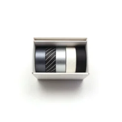 Masking Tape Gift Box 5 Pieces Monotone 3
