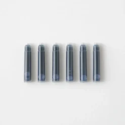 MD Cartridge for MD Fountain Pen Blue-Black (set of 6)