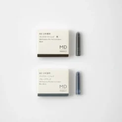 MD Cartridge for MD Fountain Pen Blue-Black (set of 6)