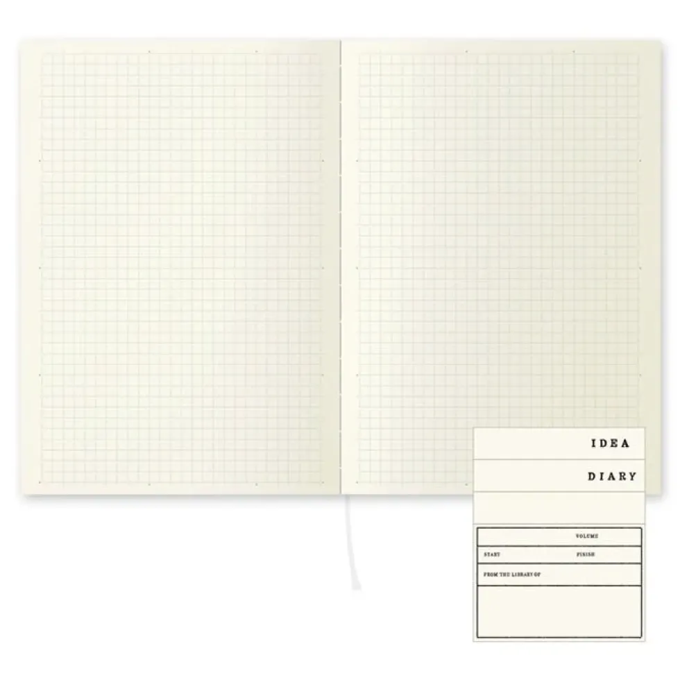 MD Notebook A5 Gridded