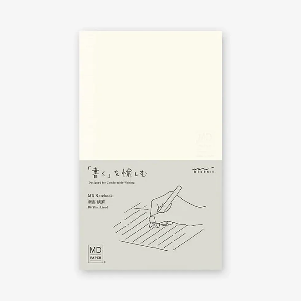 MD Notebook B6 Slim Lined