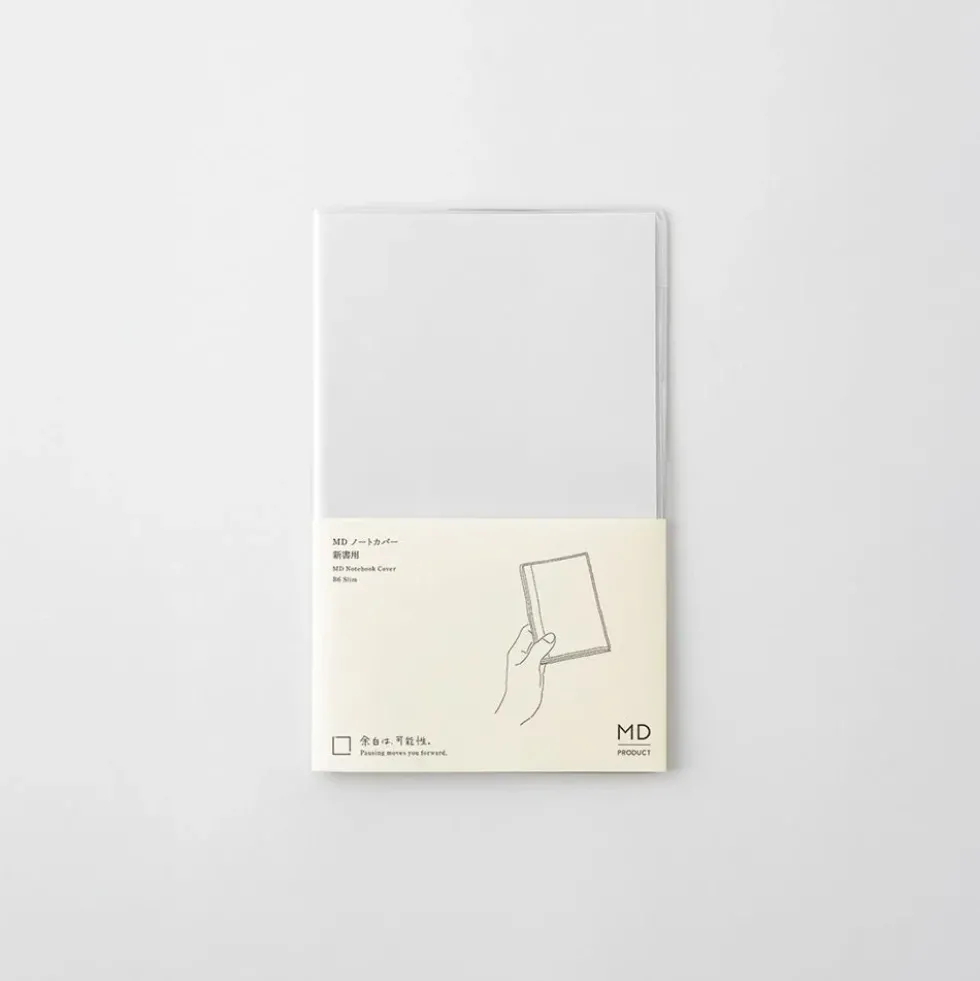 MD Notebook Cover B6 Slim Clear