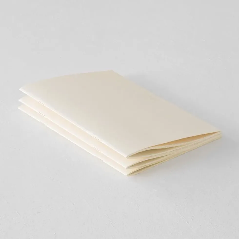 MD Notebook Light A5 Blank (Pack of 3)