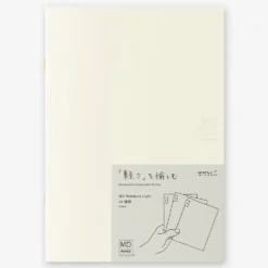 MD Notebook Light A5 Lined (set of 3)