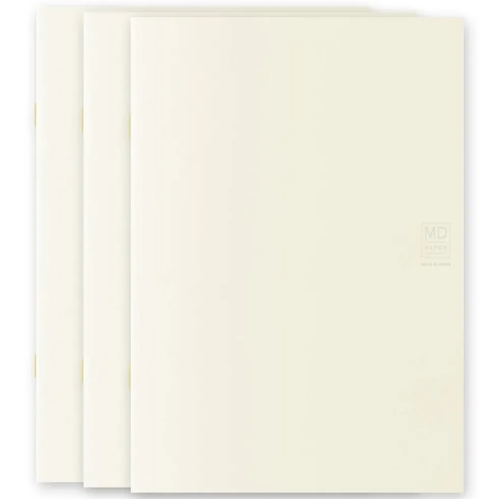 MD Notebook Light A5 Lined (set of 3)
