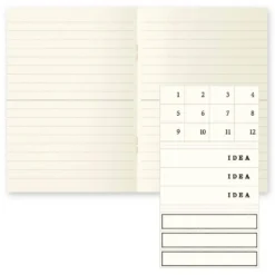 MD Notebook Light A6 (set of 3)