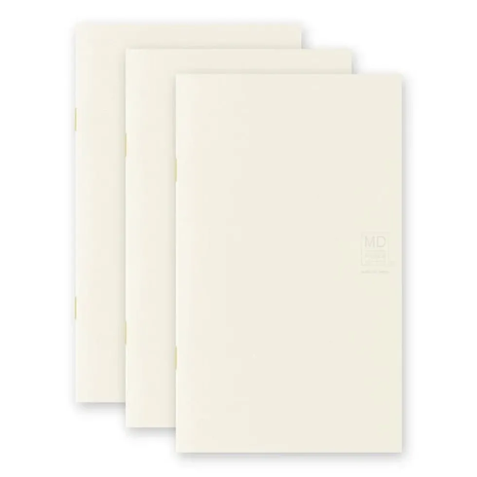 MD Notebook Light B6 Slim Blank (Pack of 3)