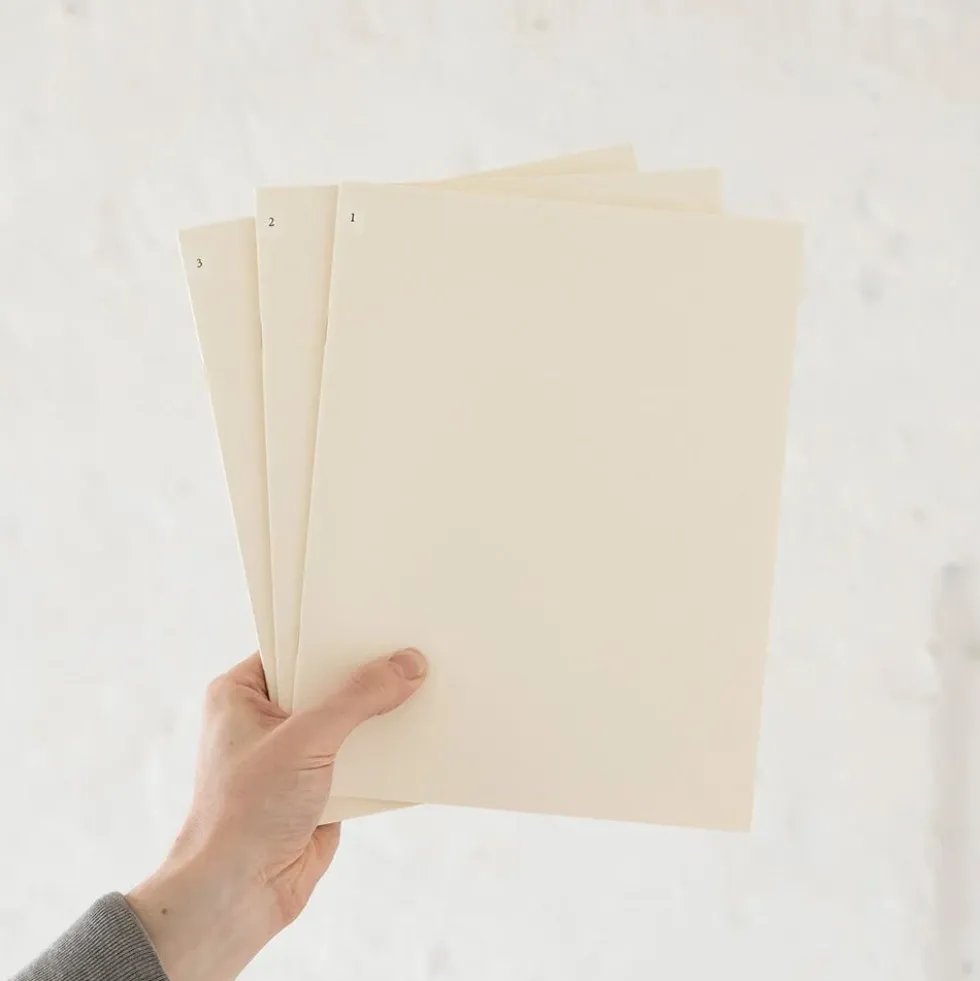 MD Notebook Light Variant A4 Blank (set of 3)