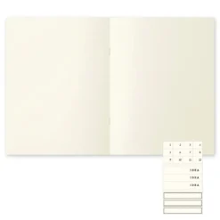 MD Notebook Light Variant A4 Blank (set of 3)