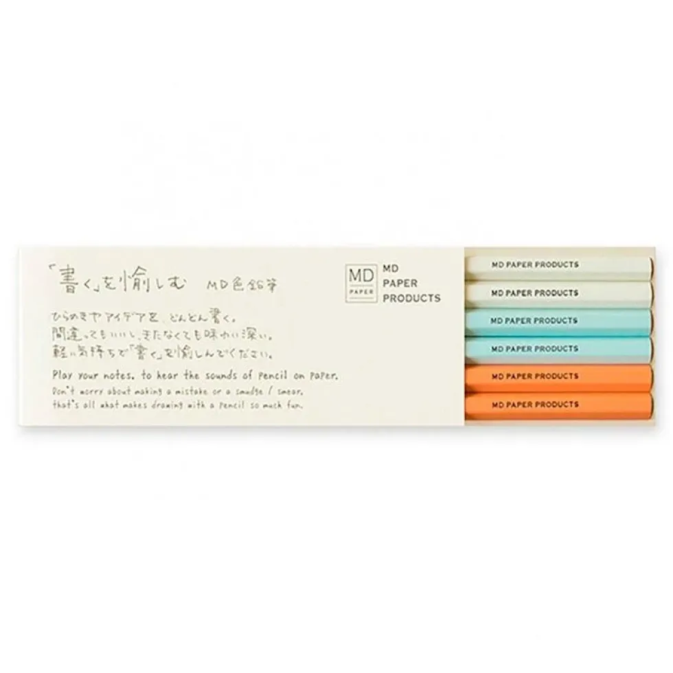 MD Pencil Color 6 pcs Set