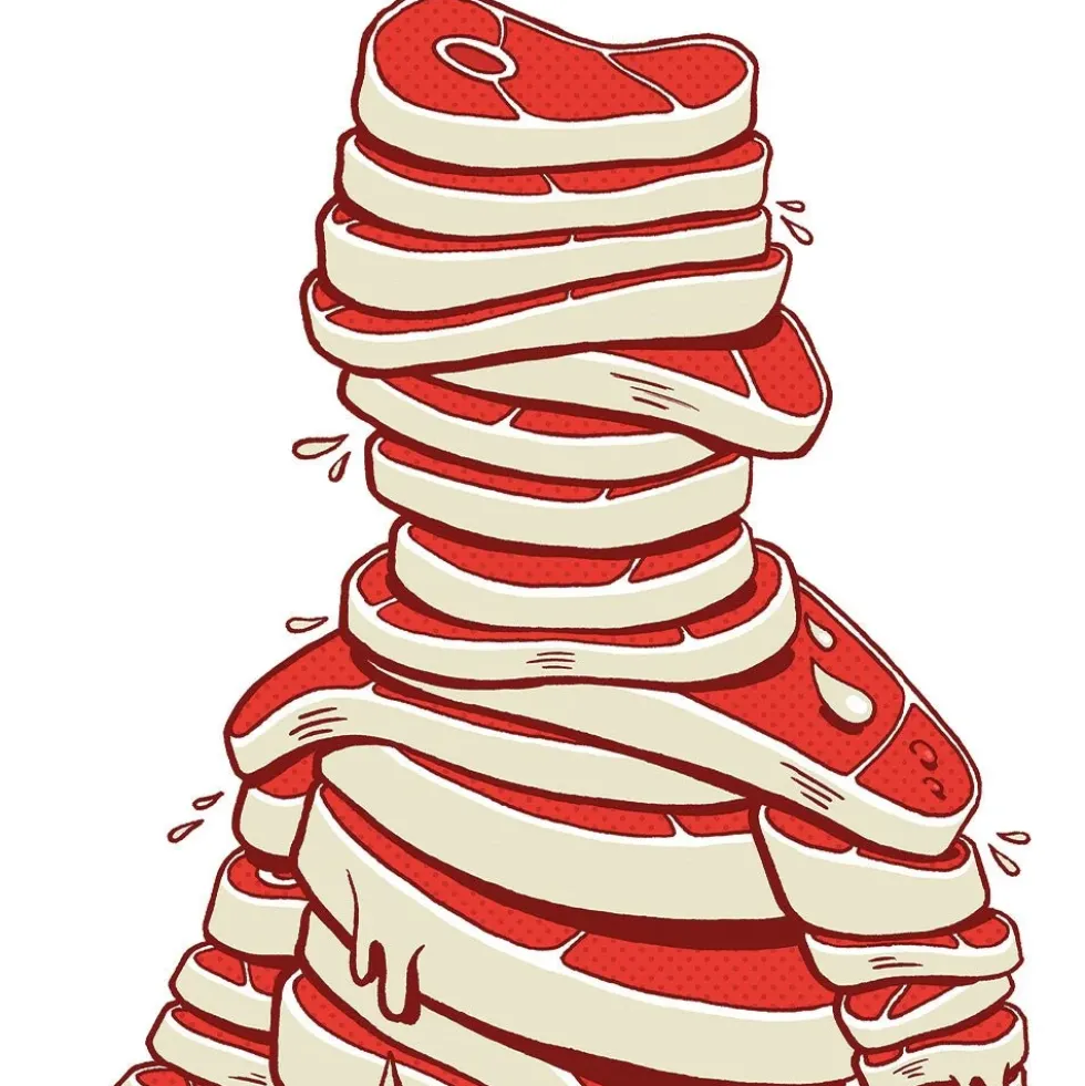 Meat Man Giclée Print
