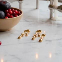 Melt Gold Earrings