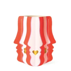 Mini Florero de Papel Beso