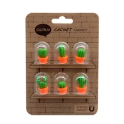 Mini Magnets Cacnet (set of 6)