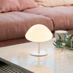 Mini Mush Bord Opal Table Lamp