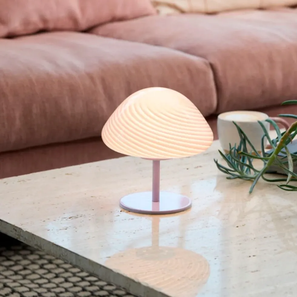 Mini Mush Bord Rose Table Lamp
