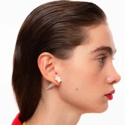 Mini Petunia Spike Sing Earring