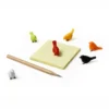 Mini Sparrow Message Magnets Colorful