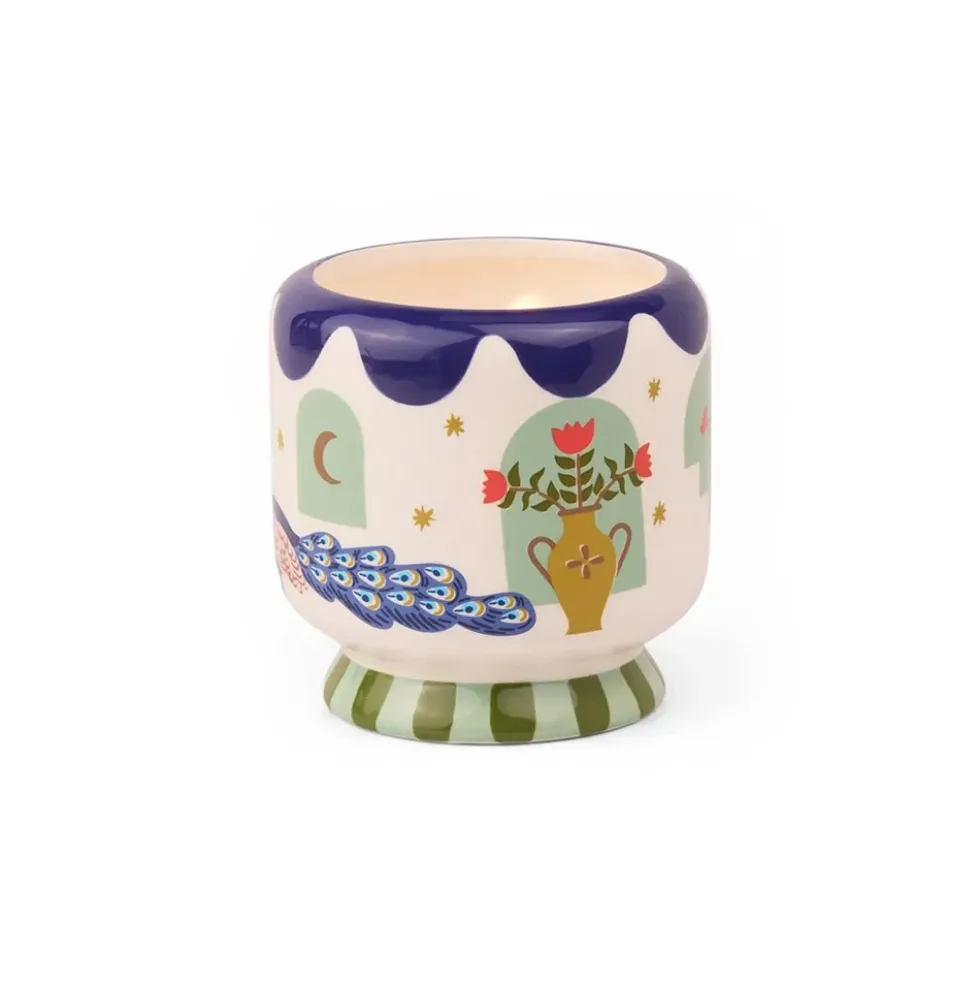 Misted Lime (Peacock) Scented Soy Wax Candle