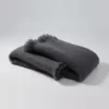 Mohair Foulard Bluish Dark Grey 315 18x170