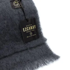 Mohair Foulard Bluish Dark Grey 315 18x170