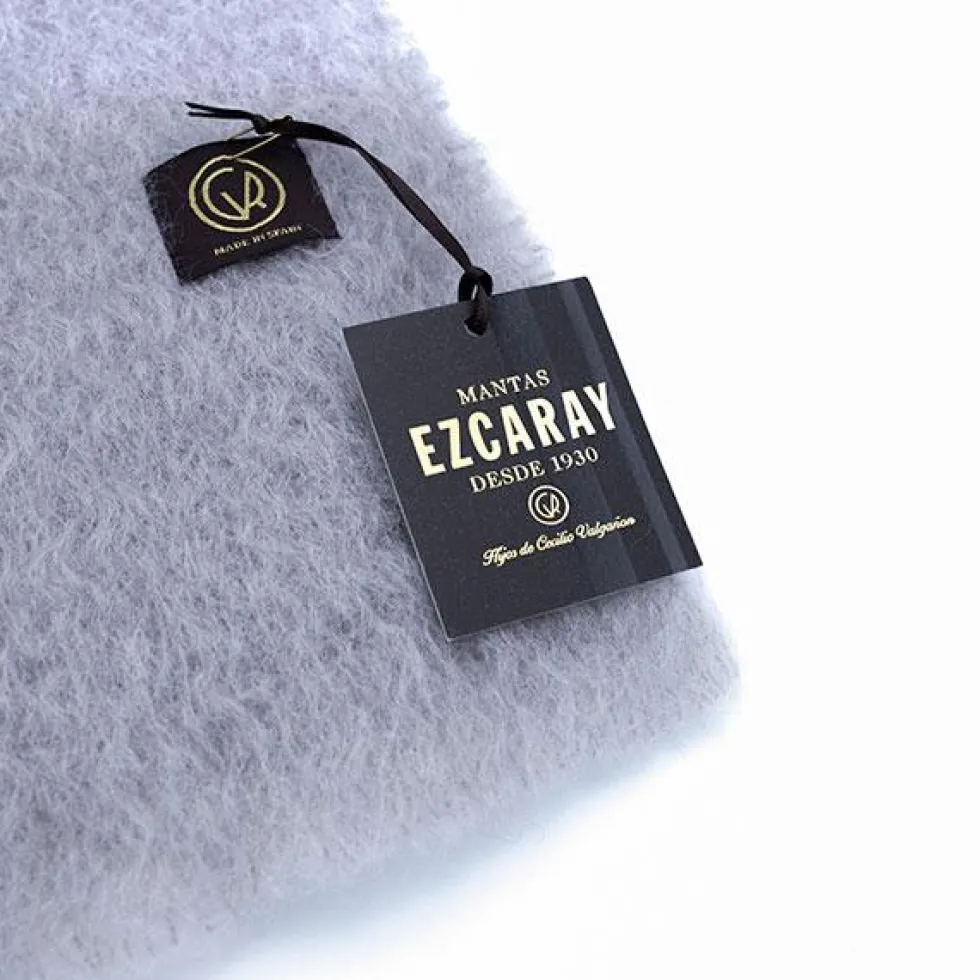 Mohair Foulard Indigo Grey 014 18x170