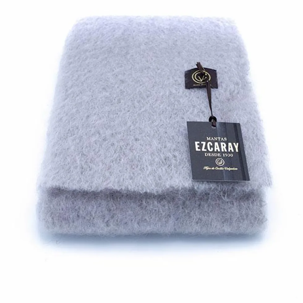 Mohair Foulard Indigo Grey 014 18x170