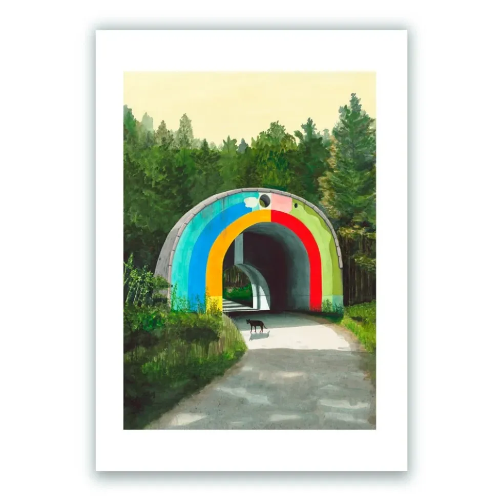 Monument Giclée Print A5