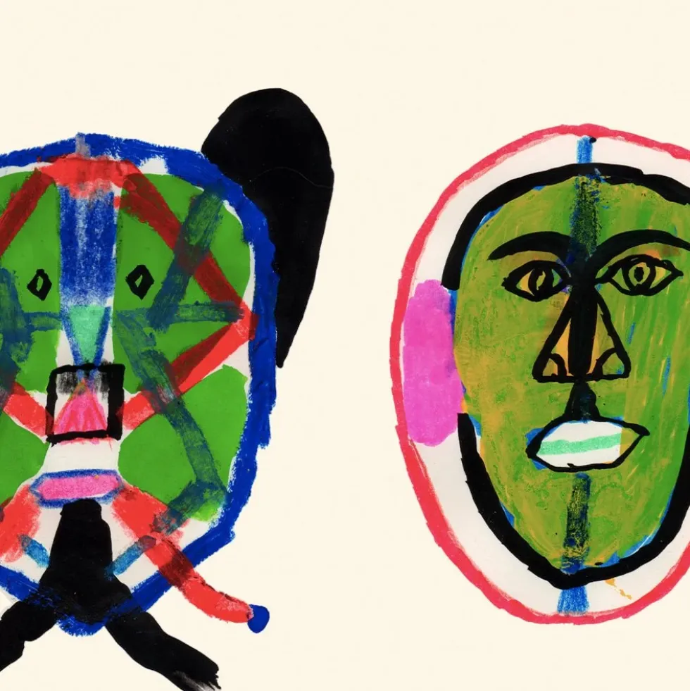 Máscaras Giclée Print