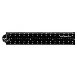Multi Ruler 30cm Black