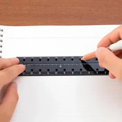 Multi Ruler 30cm Black
