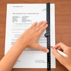 Multi Ruler 30cm Black