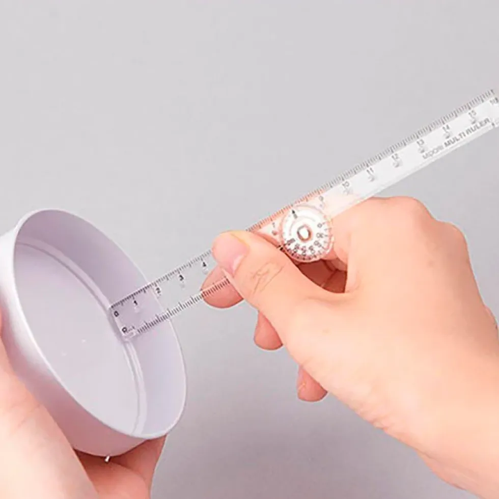 Multi Ruler 30cm Clear
