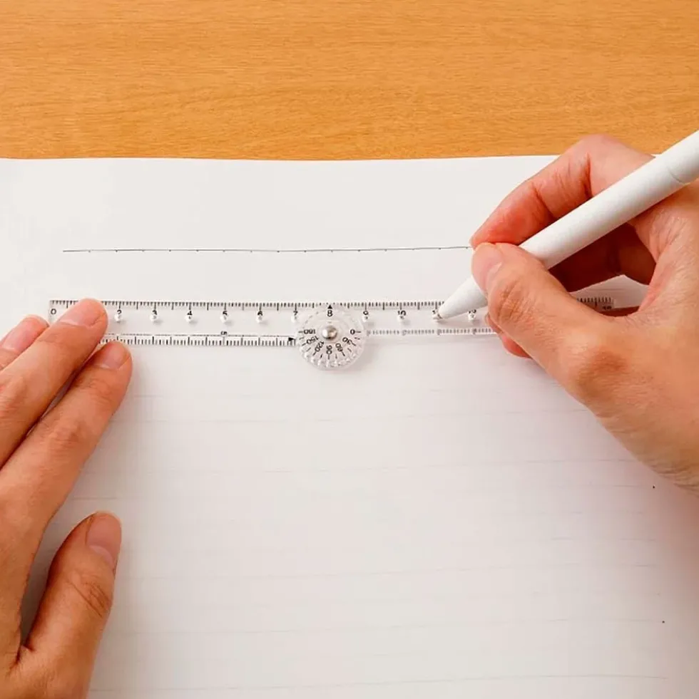 Multi Ruler 16cm Clear