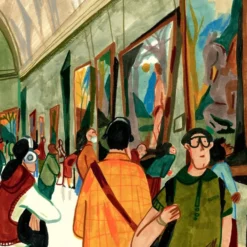Museo del Prado Interior Impresión Giclée