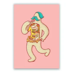 Mustache Giclée Print