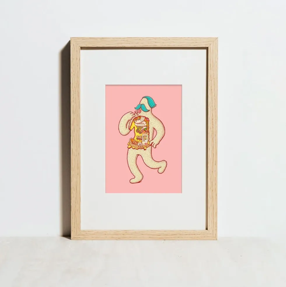 Mustache Giclée Print