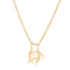 Necklace Together Gold Big